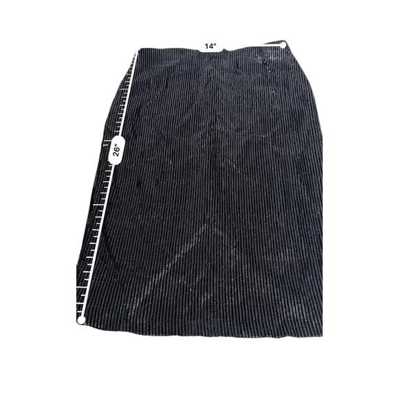 everleigh black sequin midi pencil skirt Size M - Picture 2 of 12